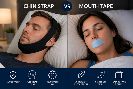 Mouth Tape vs Chin Straps: Which Should You Buy?